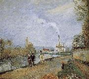 Schwartz of Schwartz Metaponto River Camille Pissarro